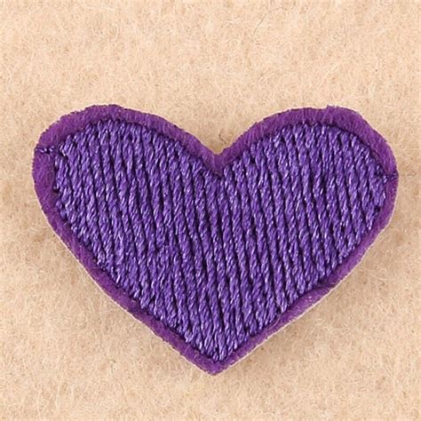 20pcs cute mini heart sew iron on appliques embroidery patches diy clothing arts ebay