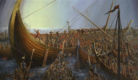 Pin By Julian On Norse Mithos Sea Battle Vikings Fantasy Landscape