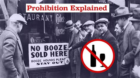 A Brief History Of Prohibition Youtube