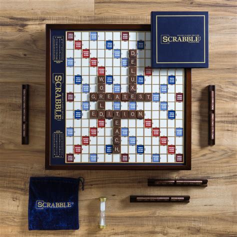 Scrabble Deluxe Edition By Ws Game Company