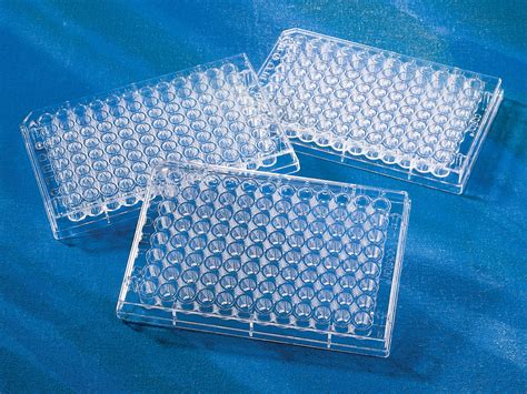 3628 Corning® 96 Well Clear Flat Bottom Tc Treated Microplate 20 Per Bag With Lid Sterile