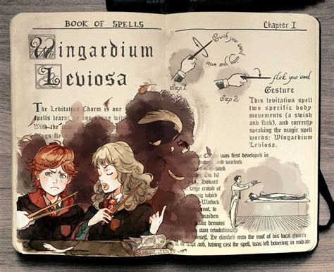 We've listed (almost) all the popular spells mentioned in the hp books and movies for you to study and practice, and possibly. Artist Beautifully Illustrates Magic Spells From 'Harry ...