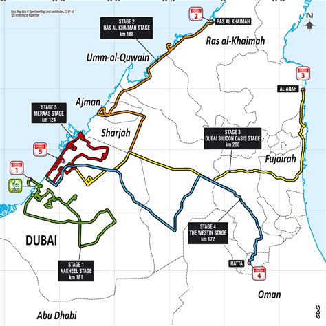 Dubai Tour Extended To Five Stages Route And Official Jerseys