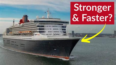 Why Ocean Liners Are Stronger And Faster Than Cruise Ships Key Ocean