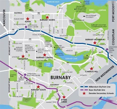 大温哥华地区的心脏地带本拿比市City of Burnaby via