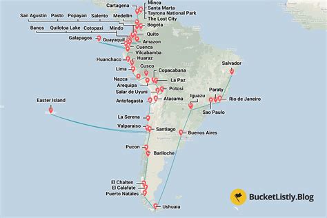 6 Months Itinerary For South America The Ultimate Backpacking Travel