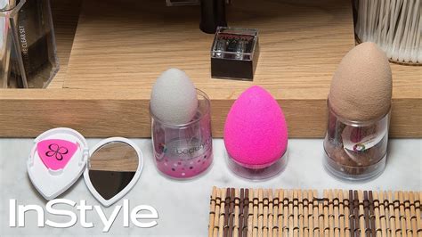 How To Use And Clean A Beauty Blender Instyle Youtube