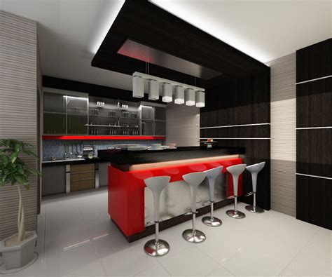 Kitchen set adalah salah satu jenis interior rumah yang banyak diminati oleh masyarakat modern. 15 Desain Mini Bar Rumah Minimalis Idaman | RUMAH IMPIAN