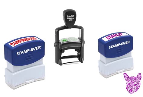 When To Choose A Pre Inked Or Self Inking Stamp Jacobs Gardner