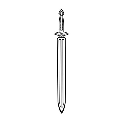 50 Drawing Of Viking Sword Tattoo Stock Illustrations Royalty Free