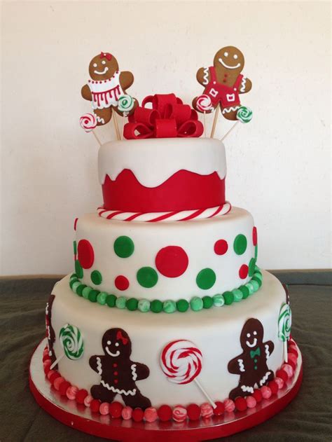 Related articles more from author. Fun, festive, Christmas birthday cake! | Gingerbread ...