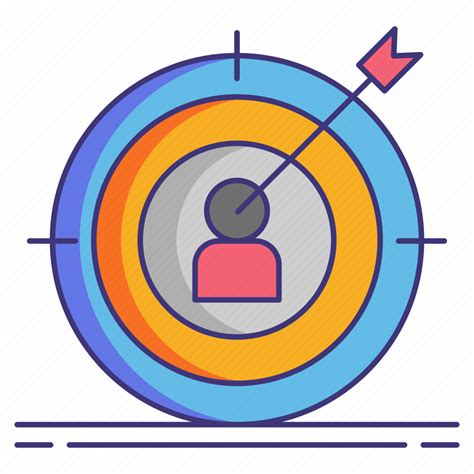 Marketing Target Targeting Icon Download On Iconfinder