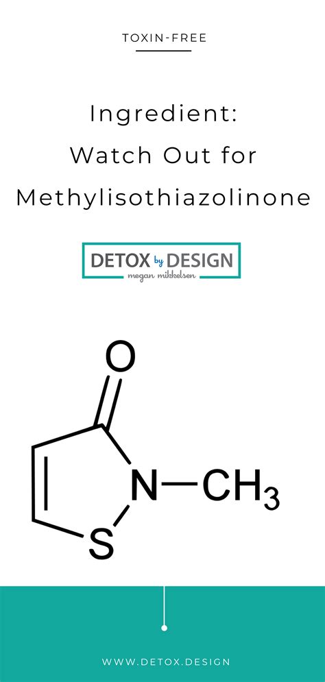 Watch Out For Methylisothiazolinone — Detox By Design