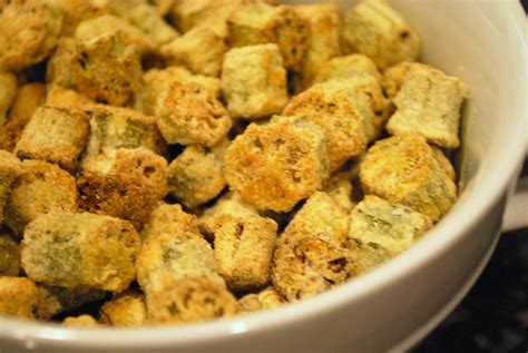 Place buttermilk in a shallow bowl. Oven Fried Okra | Savvy Apron