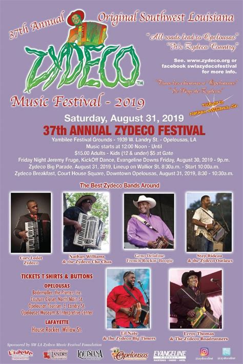 Zydecobelia Southwest Louisiana Zydeco Music Festival