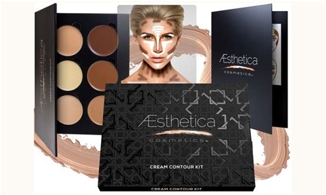 Aesthetica Cosmetics Cream Contour And Highlighting Makeup Kit Review