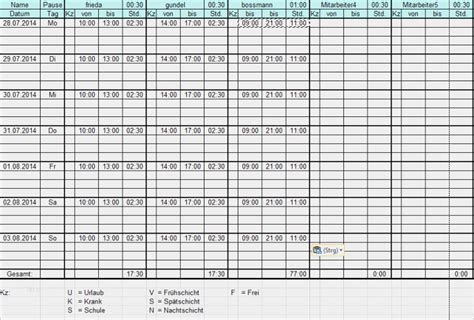 Die excel vorlage personalplaner ist eine kostenlose vorlage zur mitarbeiterplanung. Einsatzplan Vorlage Hübsch Erstellung Von Dienstplänen Mit ...