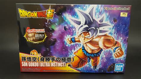 Figure Rise Standard Son Goku Ultra Instinct Unboxing Hobbylinktv