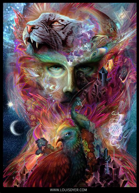 The Shapeshifter Louis Dyer Visionary Digital Artist