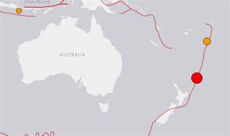 Weak earthquake (7 hours ago). New Zealand earthquake: Is there a tsunami warning? | World | News | Express.co.uk