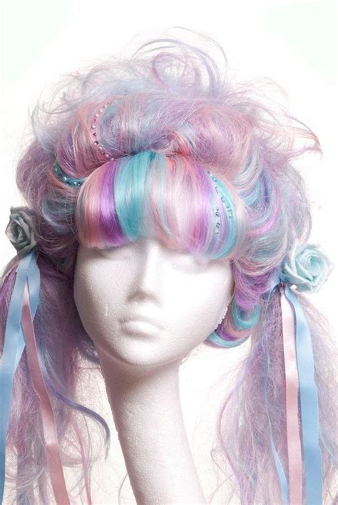 Candyland Pink Blue And Purple Wighalloween By Candylandcourtesan