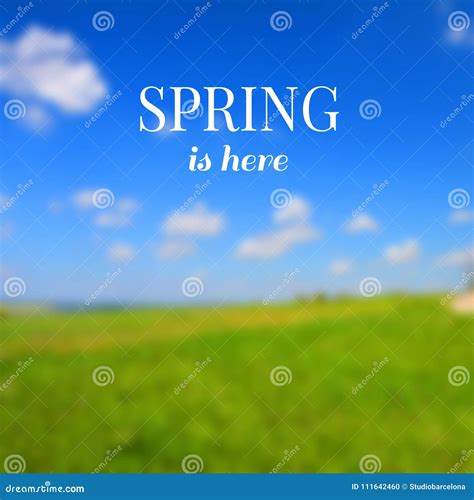 Spring Is Here Stock Photo Image Of Countryside Green 111642460