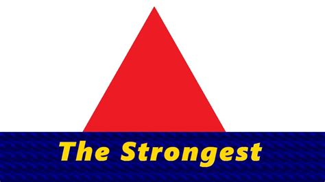 Why Triangle Is The Strongest Shape Youtube