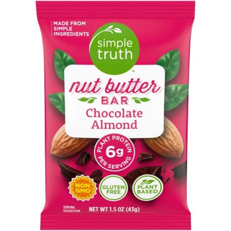 Simple Truth Organic Chocolate Almond Nut Butter Granola Bars 1 Ct Ralphs