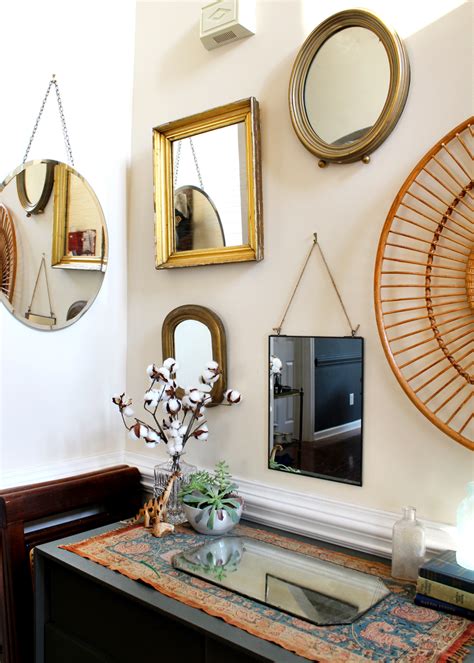 How To Make A Mirror Gallery Wall — Tag And Tibby Design