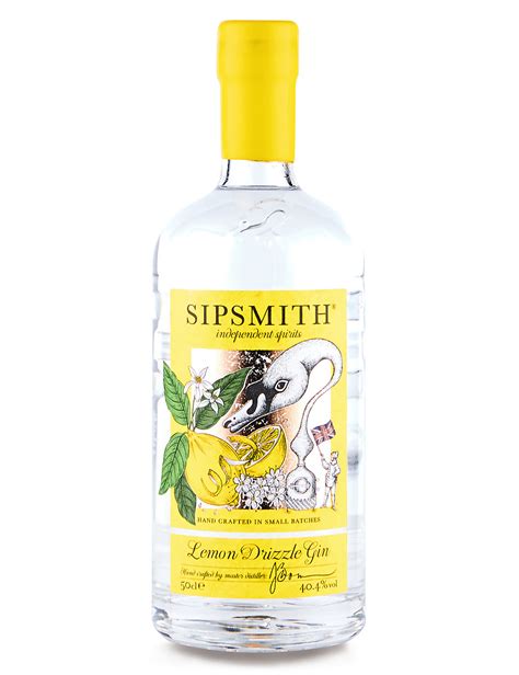 Sipsmith Lemon Drizzle Gin Gin With Ginger