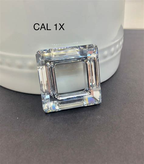 Swarovski Crystal 4439 Square Ring 14 20 And 30 Mm Etsy