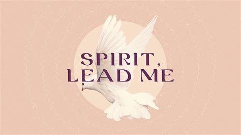 Spirit Lead Me Sermon Series From Ministry Pass