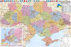 Map of Ukraine | Detailed map of Ukraine with regions and cities in ...