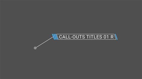 Right Aligned Call Out Banner Free Premiere Pro Template Mixkit