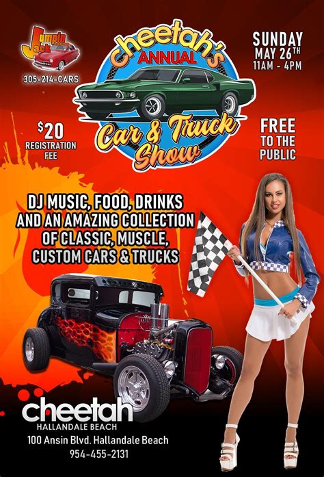 2,372 likes · 4 talking about this. Cheetah's Annual Car & Truck Show, Fort Lauderdale FL ...