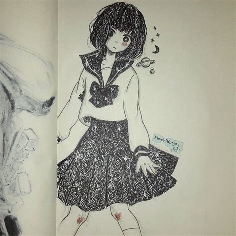 Collection by maybeanothername • last updated 4 weeks ago. Stress removal is inking this way =v= listening to Miss A new album ♡~♡ #ink #sketch #sketchbook ...