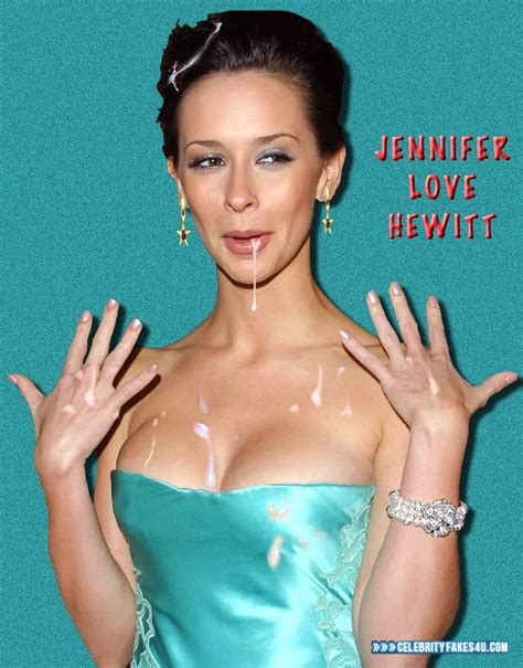 Jennifer Love Hewitt Cum Facial Celebrity Fakes U
