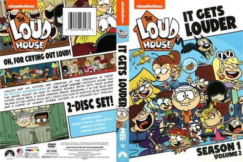 The Loud House Season 1 Volume 2 2016 R1 Dvd Cover Dvdcovercom