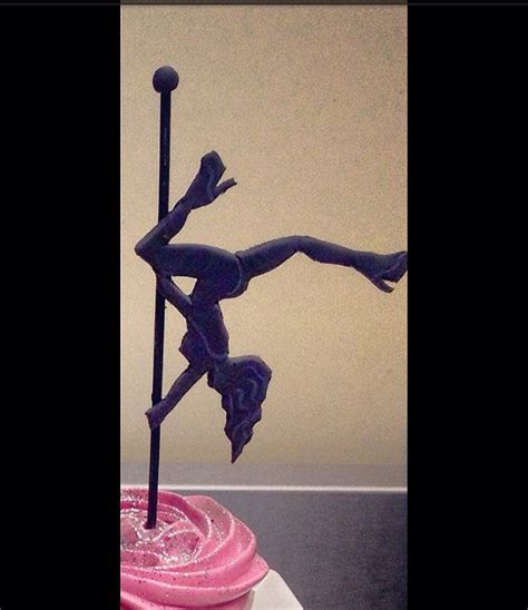 Large Pole Dancer Cake Topper Dancer Cake Cake Toppers Girly Cakes