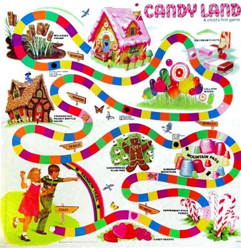 Candy Land The Vintage Board Game That Made Millions Of Kids Dream Of