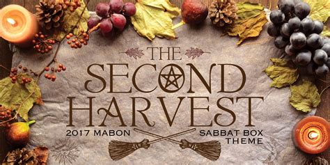 Discover The 2017 Mabon Sabbat Box The Second Harvest