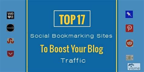 Top Social Bookmarking Sites To Boost Your Blog Traffic Midia VIP Blog