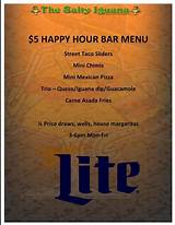 Monday Drink Specials Images