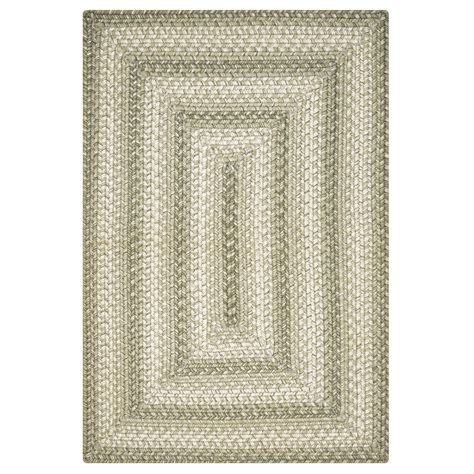 Homespice Pebble Pure Comfort Gray Braided Rug 20 X 30 For Entryway