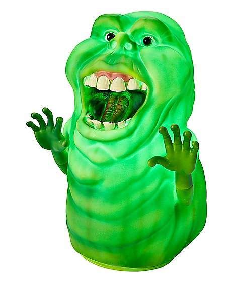 10 Inch Light Up Slimer Table Turner Ghostbusters Spirithalloween
