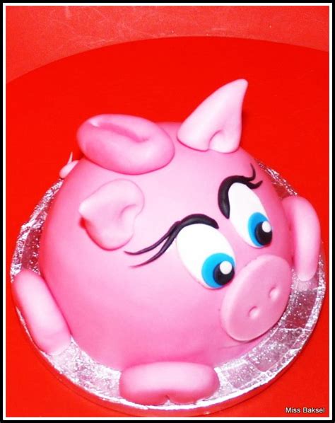 Cake Piggy Bank Pig Cake Piggy Bank Piggy