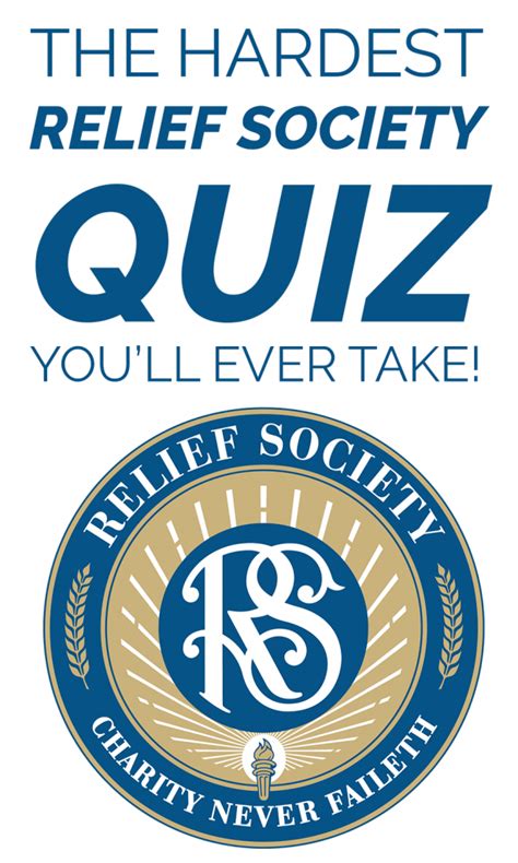 The Hardest Relief Society Quiz You Will Ever Take Lds Daily