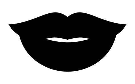 Sexy Lips Vector Icon 554438 Vector Art At Vecteezy