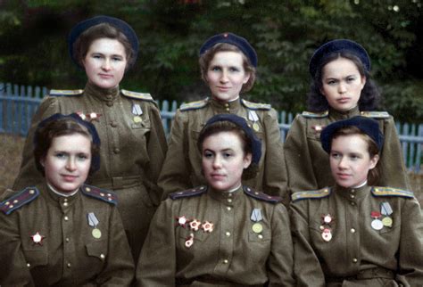 the might of the night witches stunning colour pictures of the all female combat pilots of