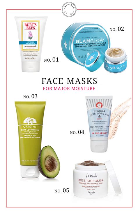 We Love These Face Masks For Major Moisture Inspired By This